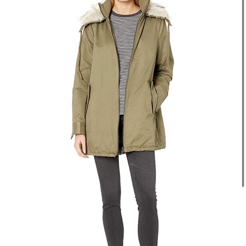 Sam Edelman Olive/Green Parka